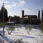 Montegiovi avec la neige